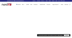 Desktop Screenshot of nordart.hu