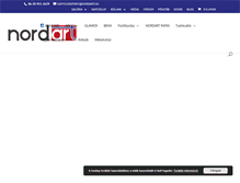 Tablet Screenshot of nordart.hu